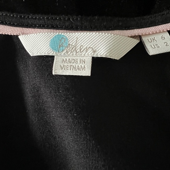 Boden Black Velvet Tee - Picture 4 of 12